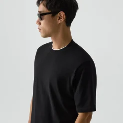 Relaxed Sweater Tee in Regal Wool
