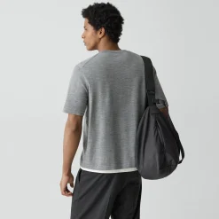 Relaxed Sweater Tee in Regal Wool