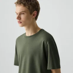 Relaxed Tee in Cotton Jersey