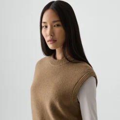 Relaxed Vest in Recycled Cashmere