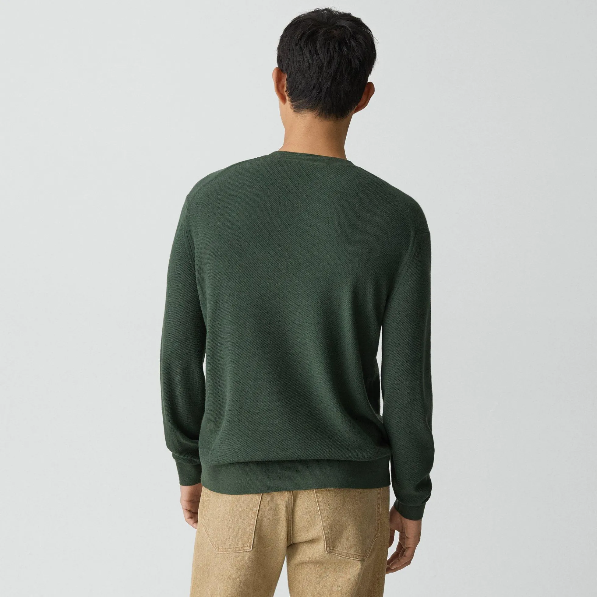 Riland Crewneck Sweater in Light Bilen