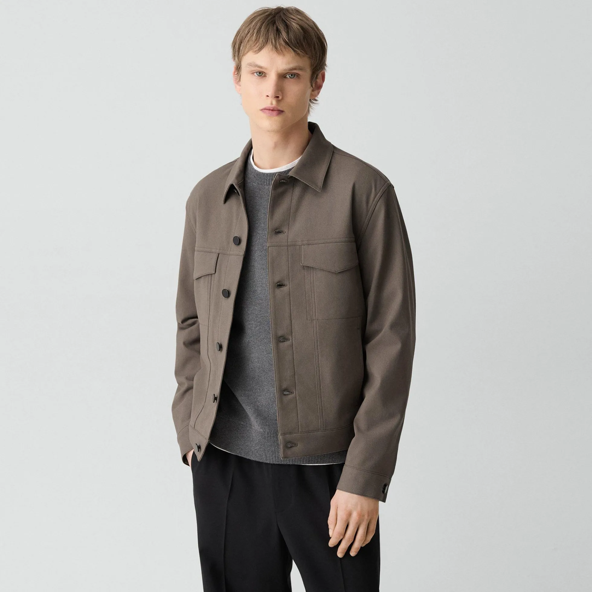 River Trucker Jacket in Neoteric Twill
