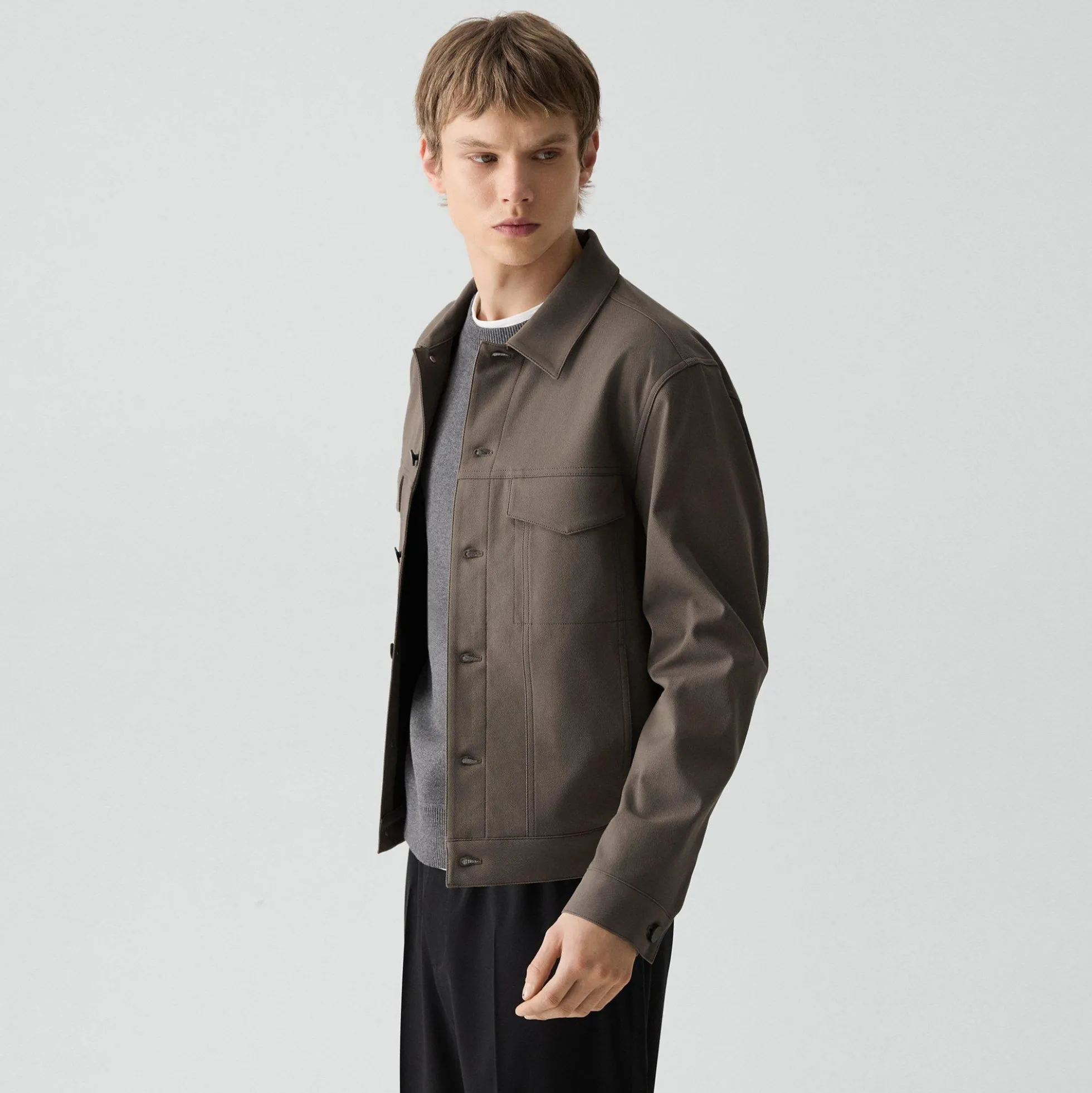River Trucker Jacket in Neoteric Twill