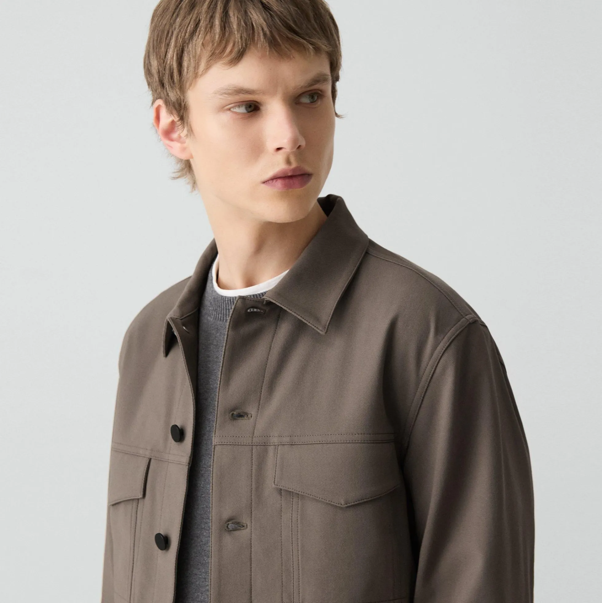 River Trucker Jacket in Neoteric Twill
