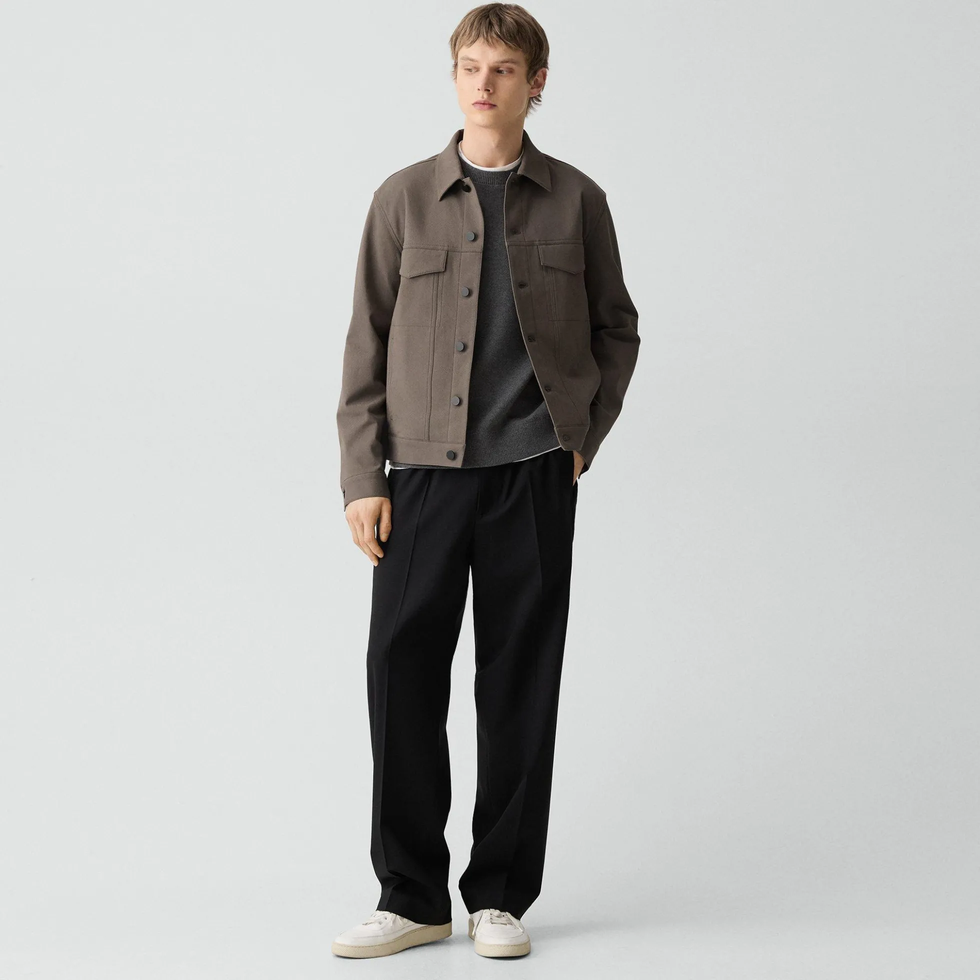 River Trucker Jacket in Neoteric Twill