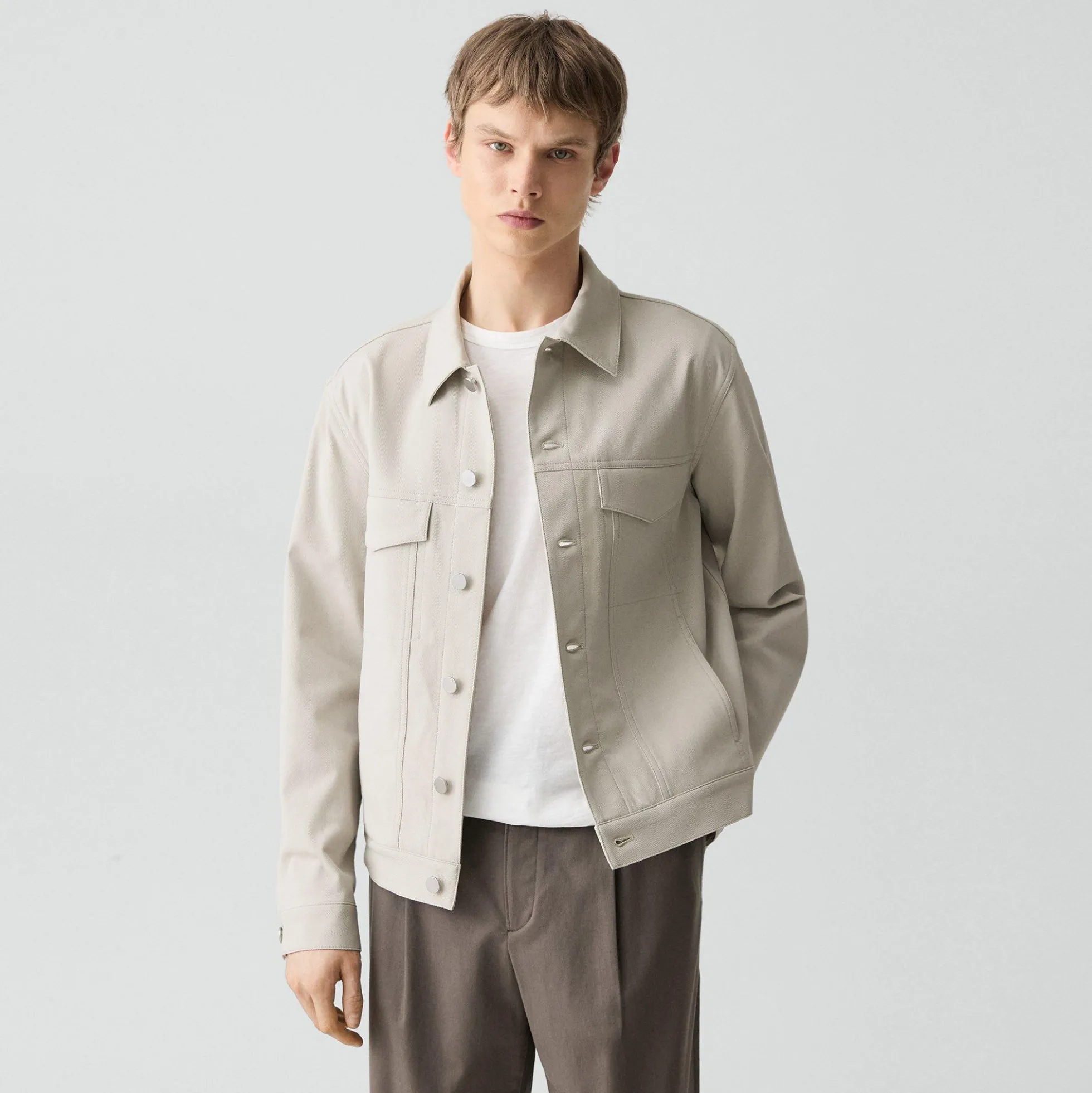 River Trucker Jacket in Neoteric Twill