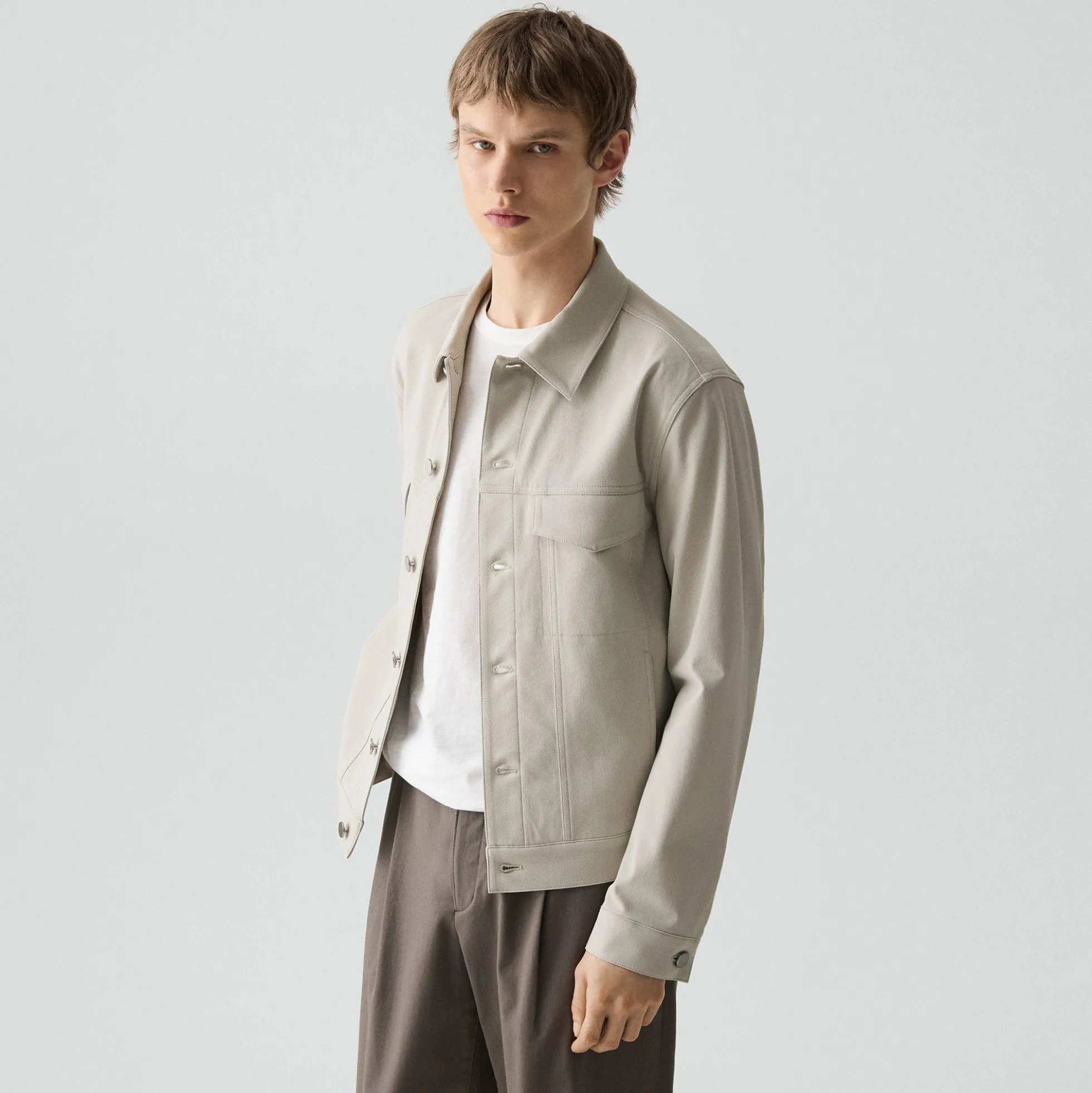 River Trucker Jacket in Neoteric Twill
