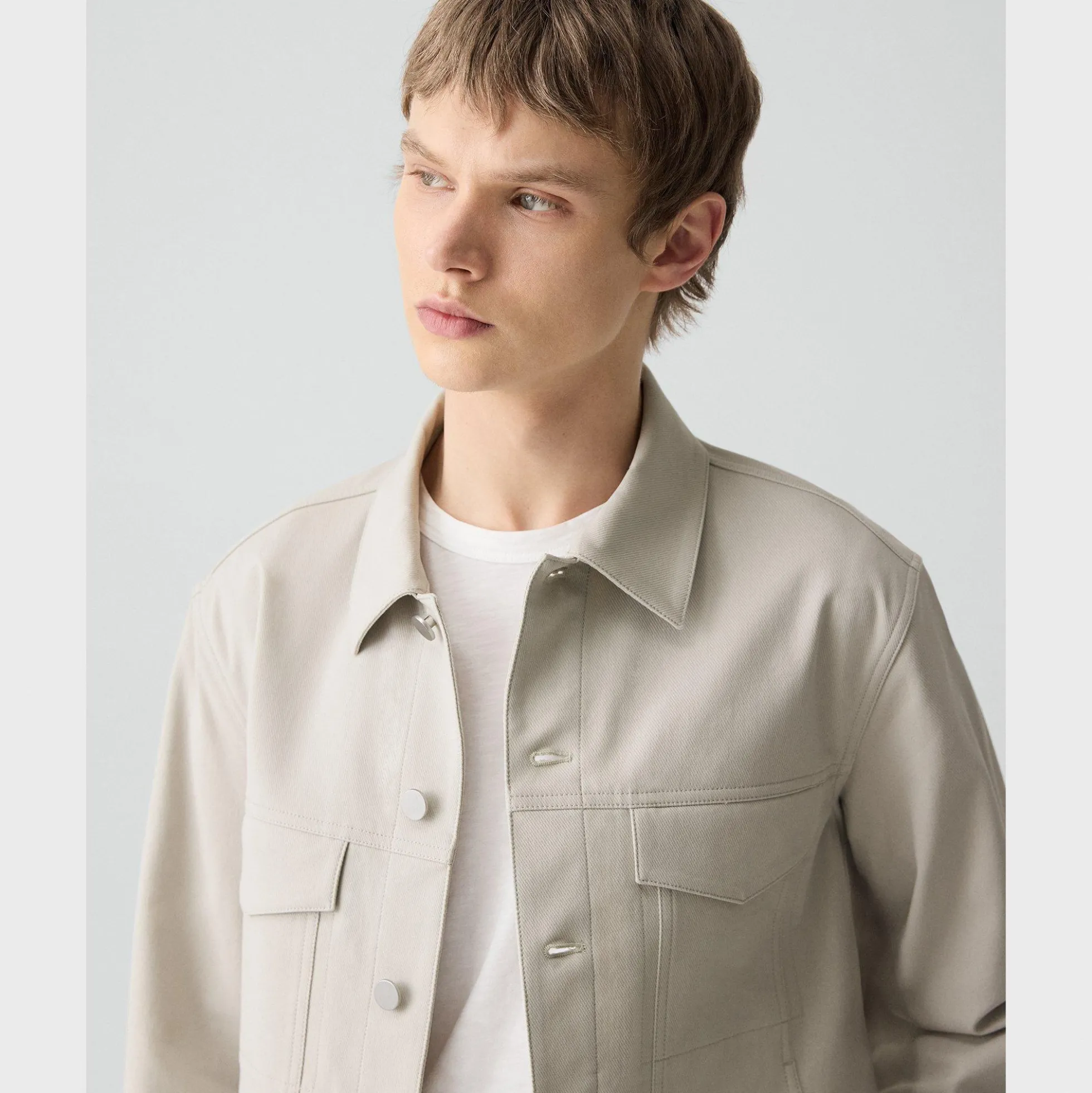 River Trucker Jacket in Neoteric Twill