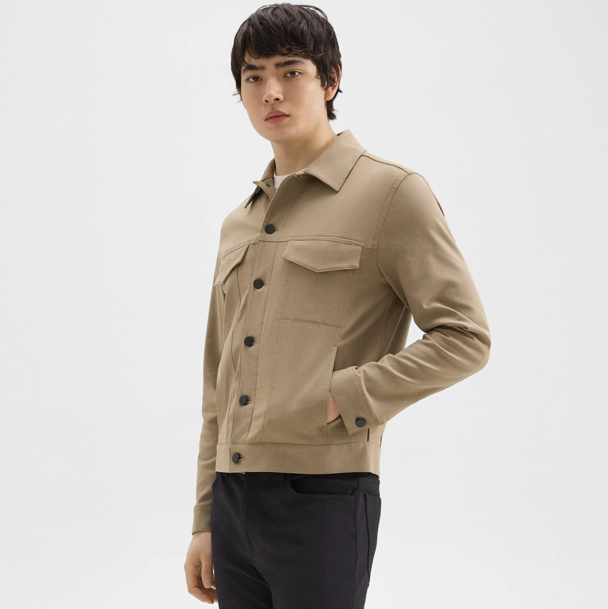 River Trucker Jacket in Neoteric Twill