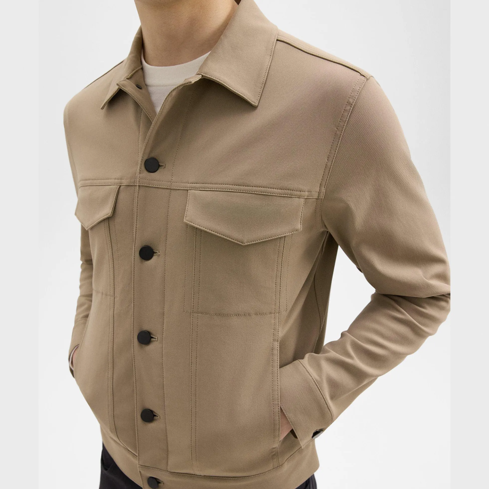 River Trucker Jacket in Neoteric Twill