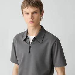 Ryder Quarter-Zip Polo in Relay Jersey