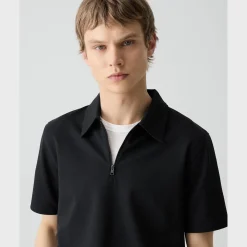 Ryder Quarter-Zip Polo in Relay Jersey