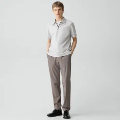 Ryder Quarter-Zip Polo in Relay Jersey