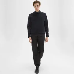 Scuba-Wool Combo Sweatshirt