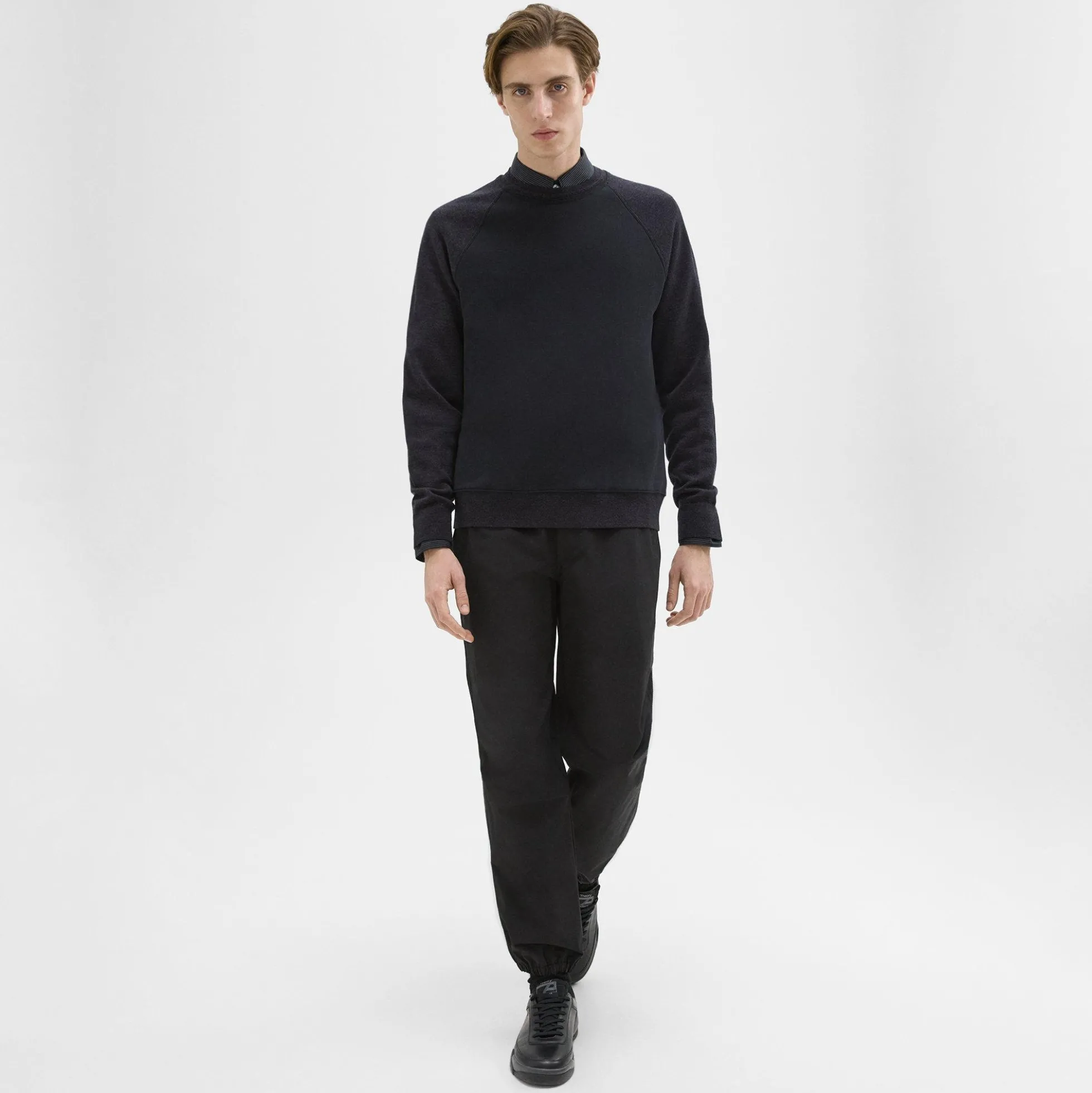 Scuba-Wool Combo Sweatshirt