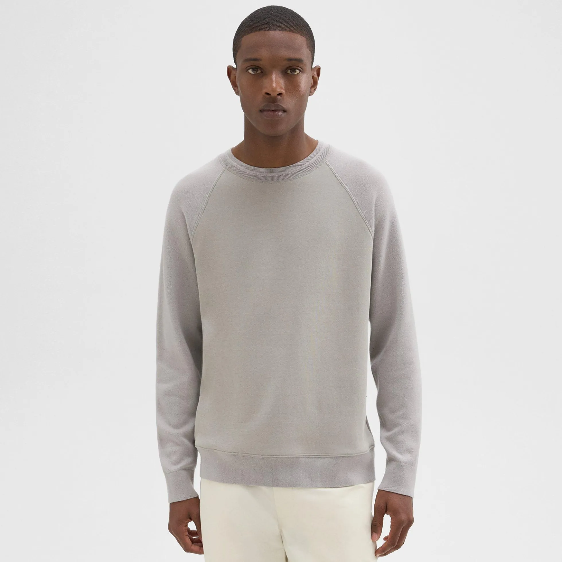 Scuba-Wool Combo Sweatshirt