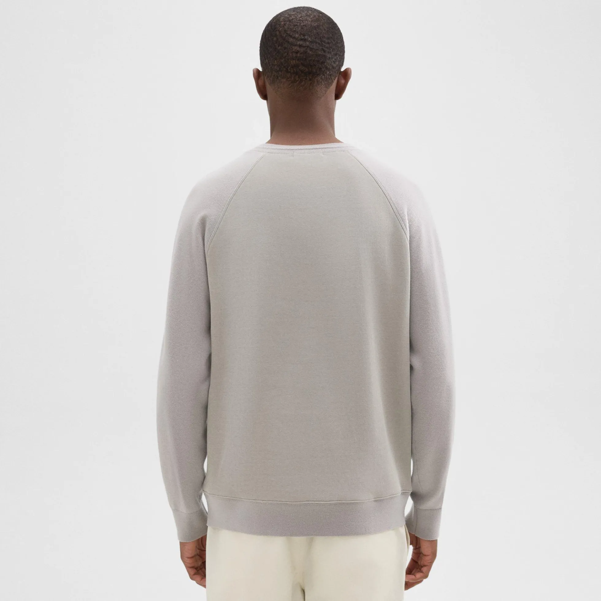 Scuba-Wool Combo Sweatshirt
