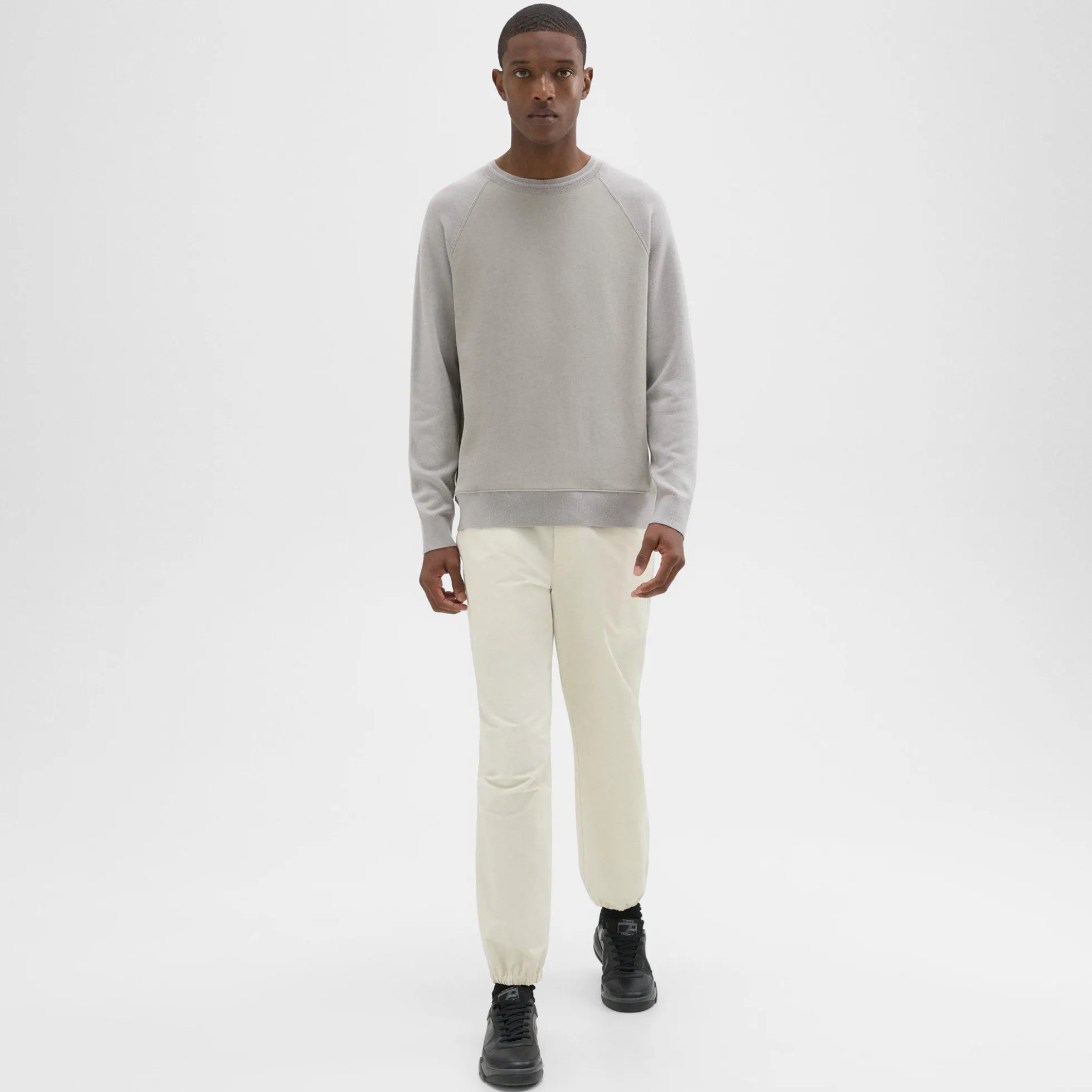 Scuba-Wool Combo Sweatshirt