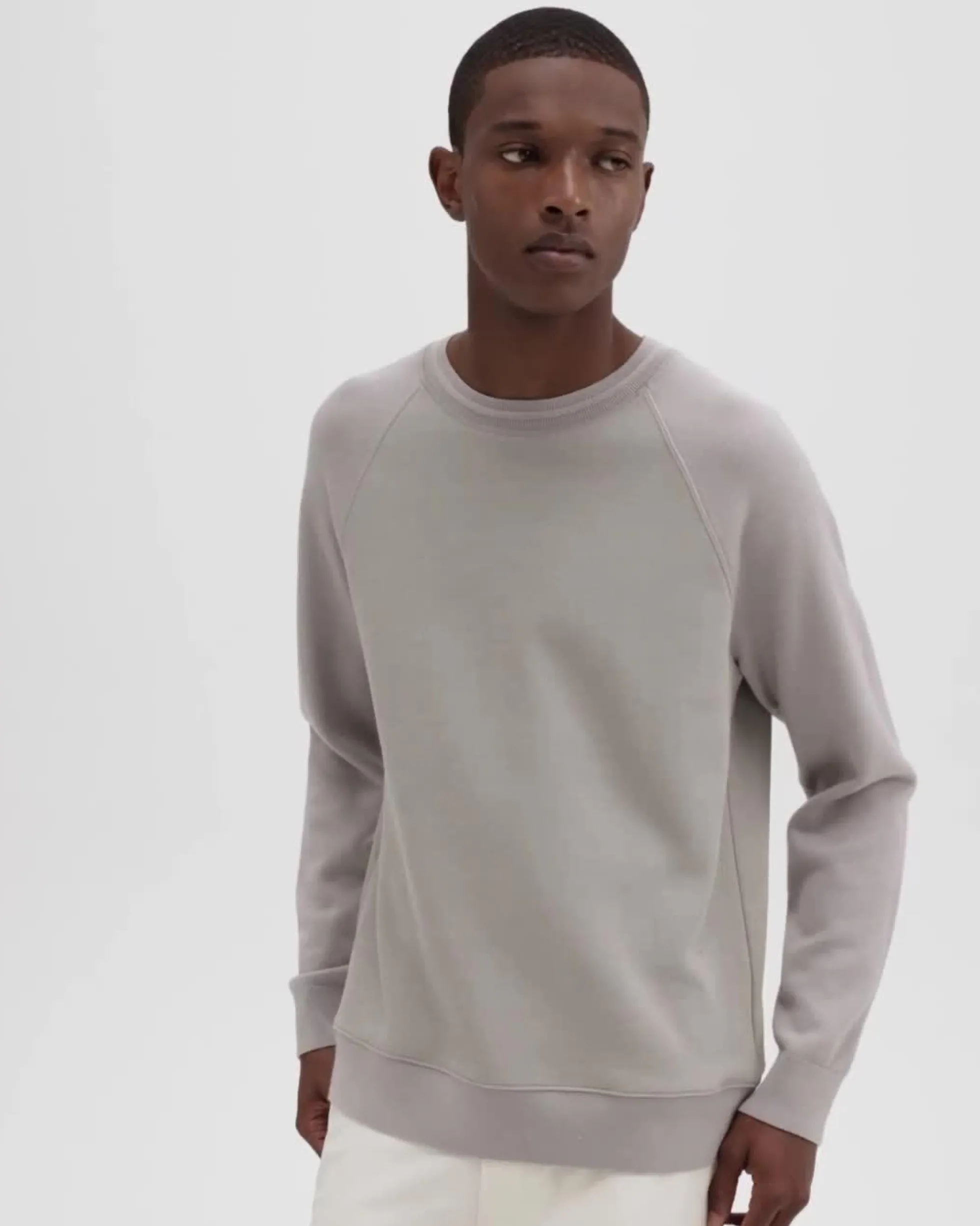 Scuba-Wool Combo Sweatshirt