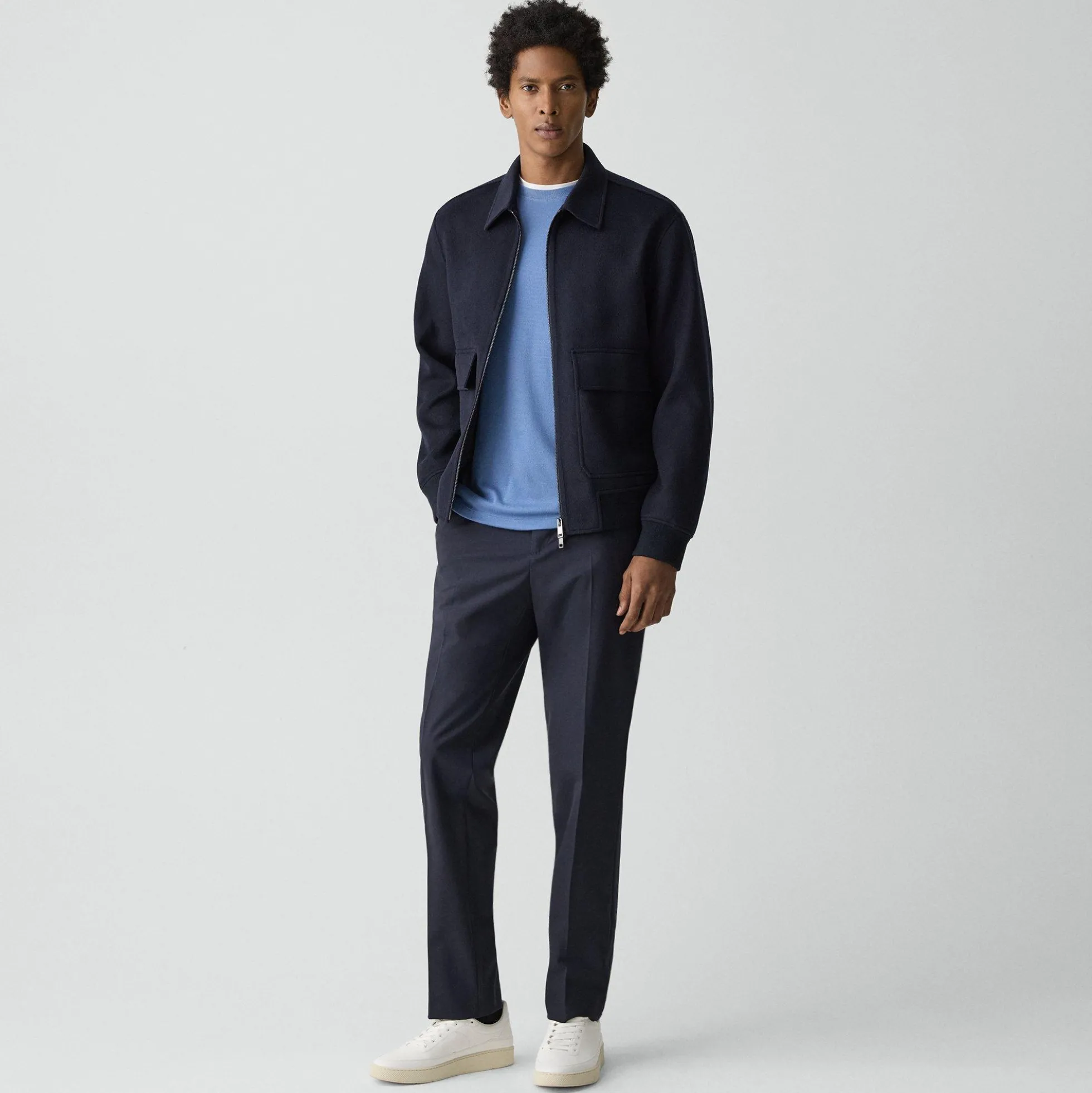 Sean Jacket in Double-Face Wool-Cashmere
