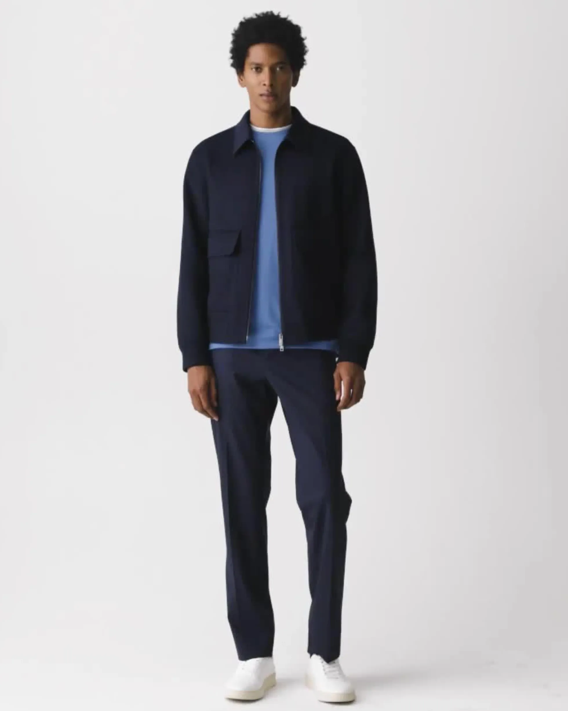 Sean Jacket in Double-Face Wool-Cashmere