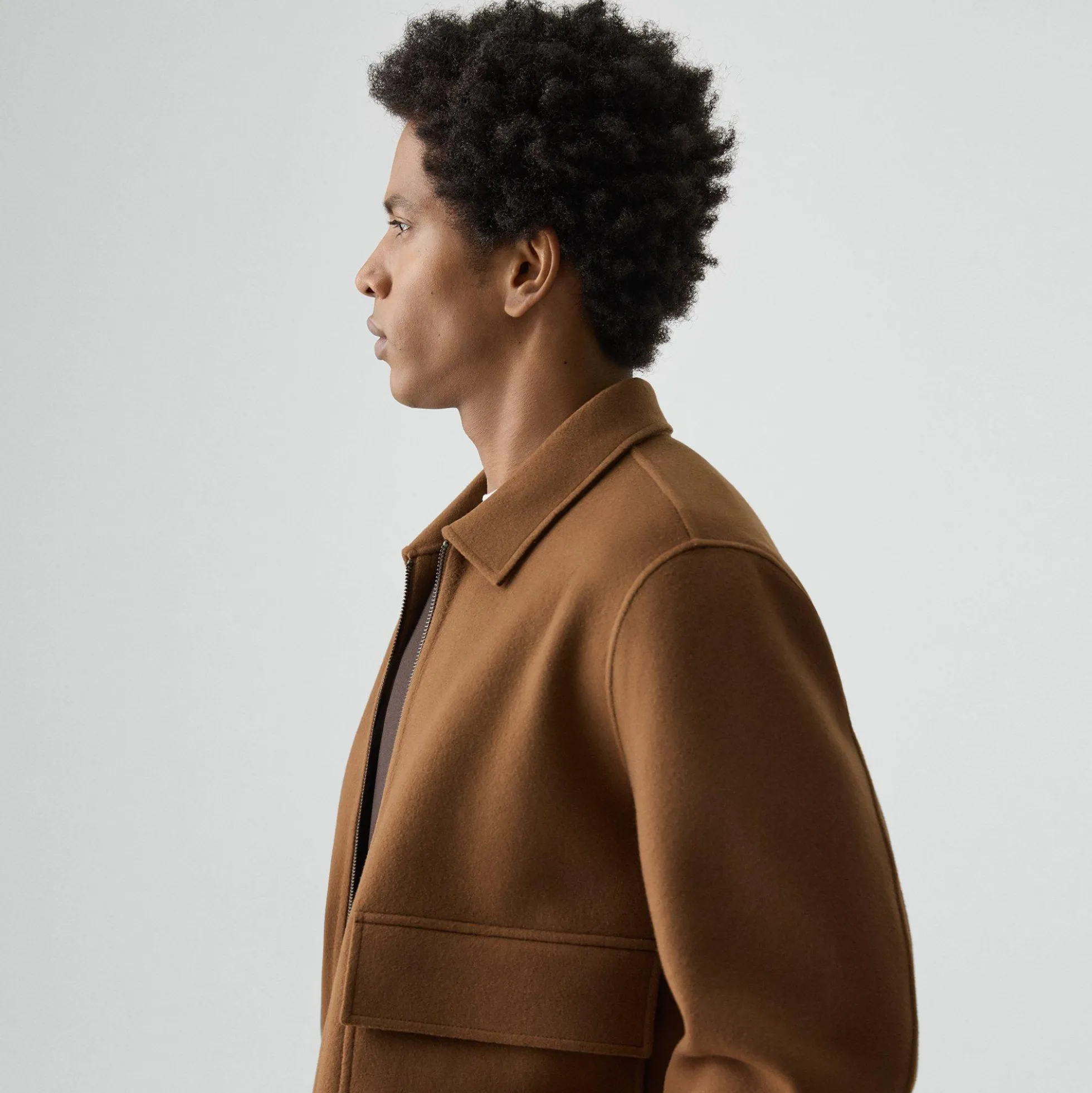 Sean Jacket in Double-Face Wool-Cashmere