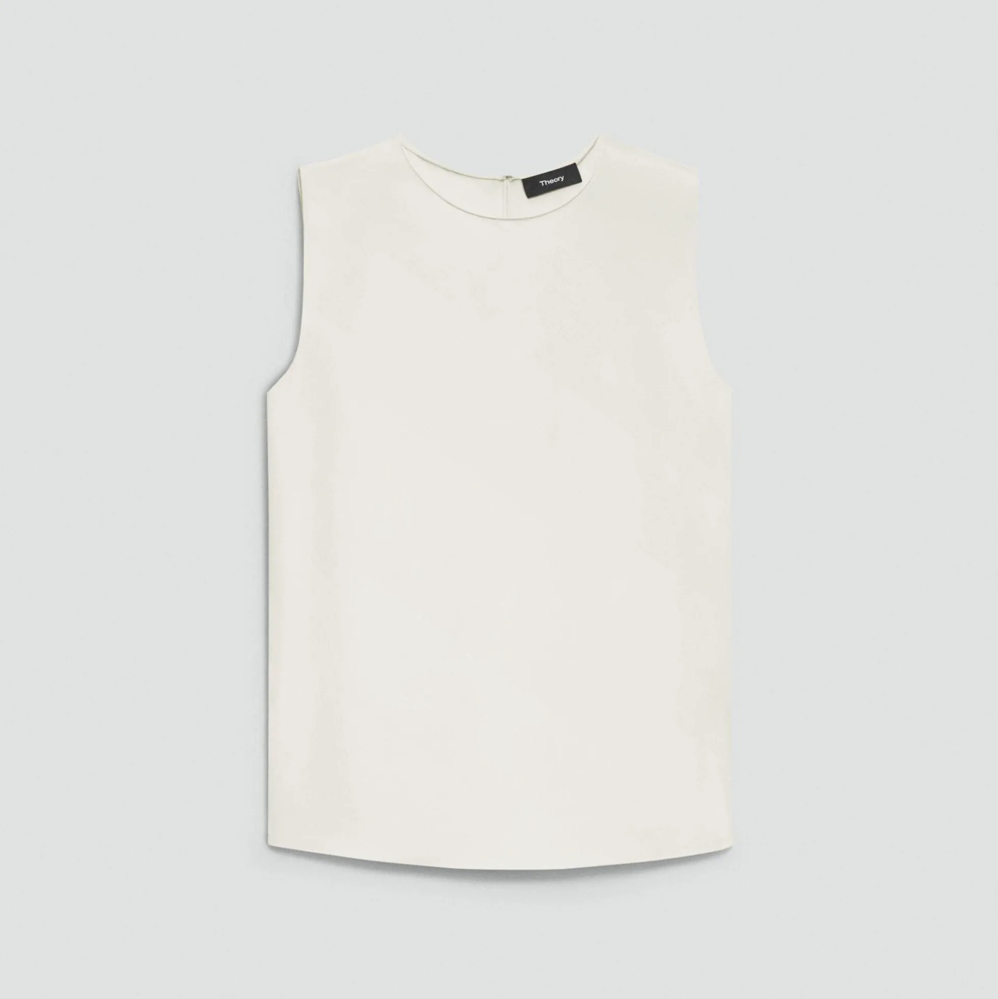 Shell Top in Silk Georgette