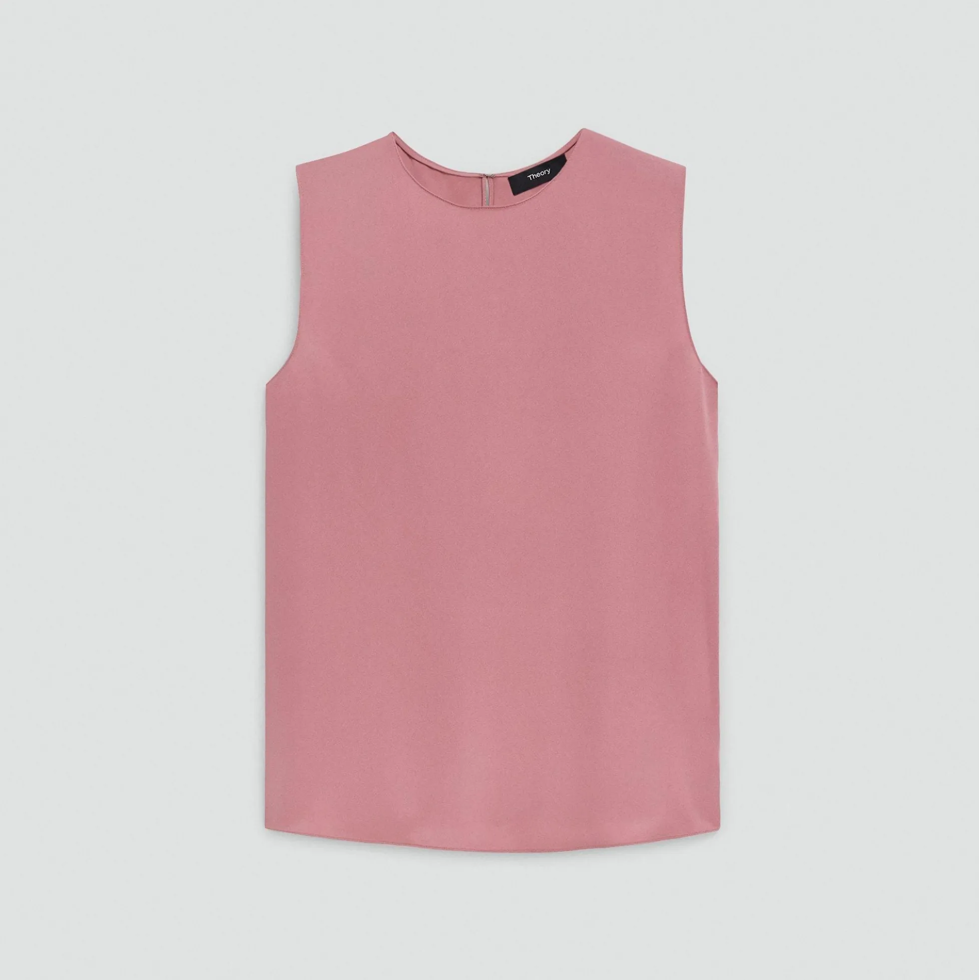 Shell Top in Silk Georgette