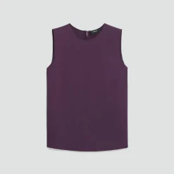 Shell Top in Silk Georgette