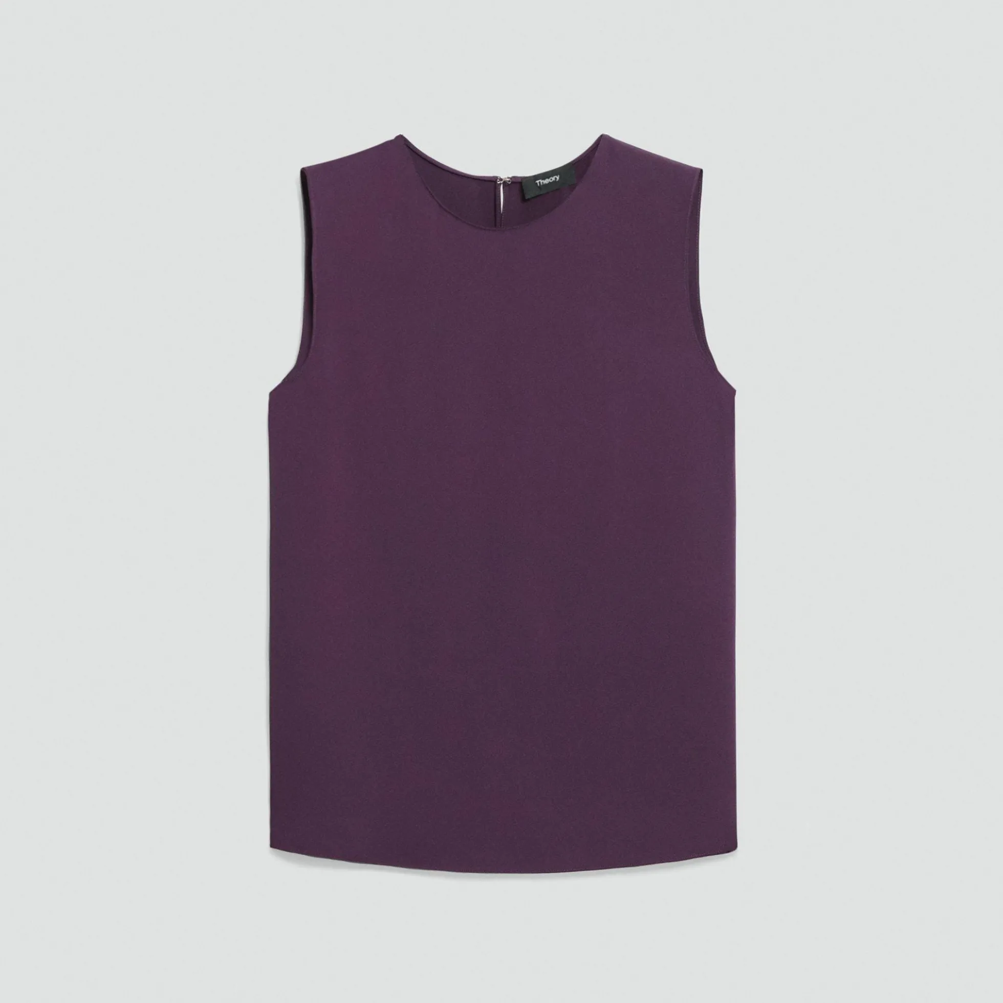 Shell Top in Silk Georgette