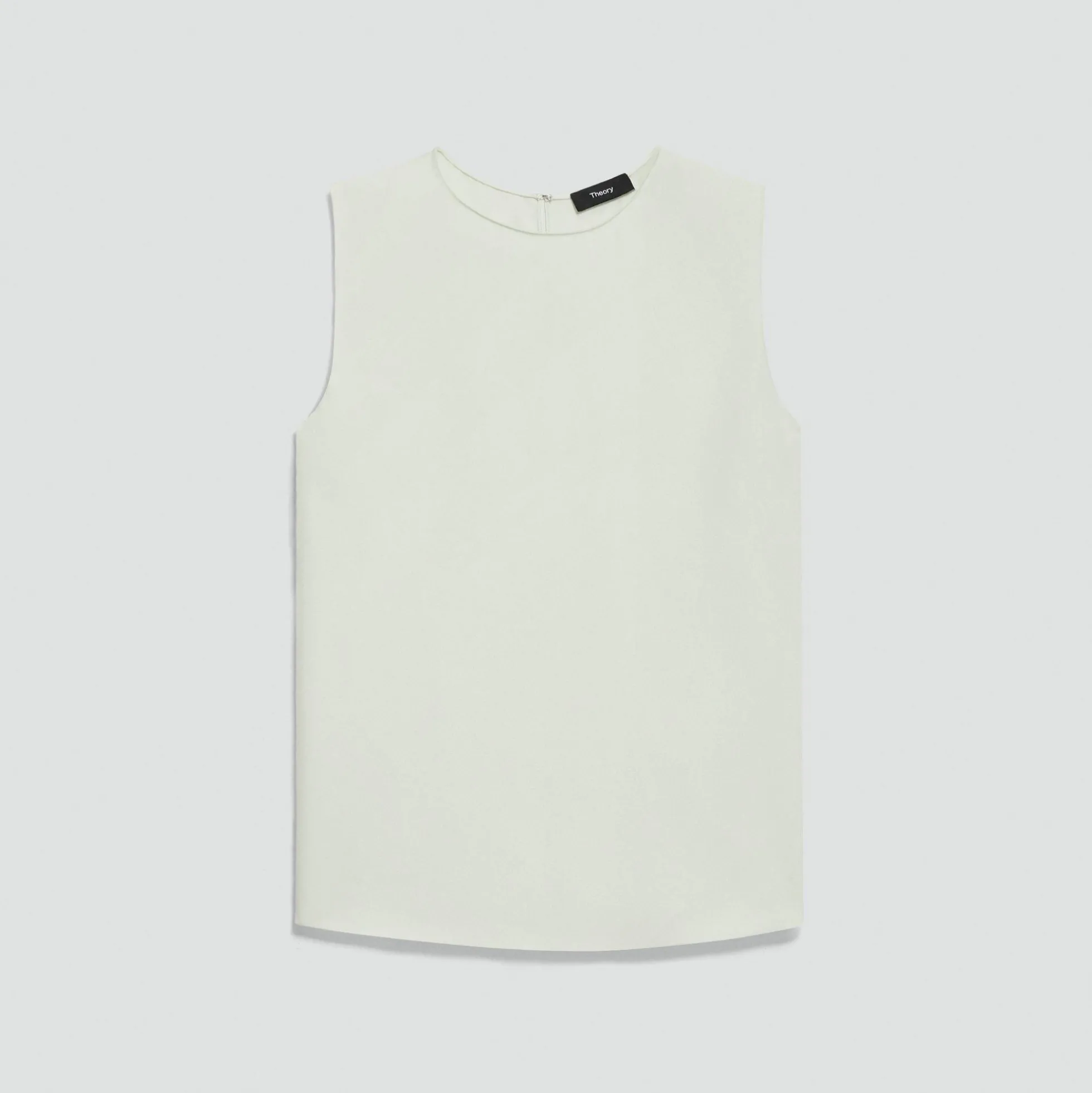 Shell Top in Silk Georgette