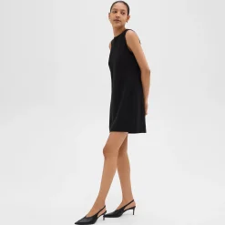 Shift Dress in Admiral Crepe