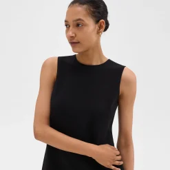 Shift Dress in Admiral Crepe