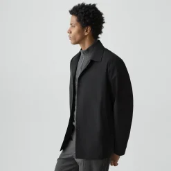 Shirt Collar Jacket in Foundation Twill