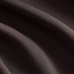 Short-Sleeve Wrap Top in Silk Georgette