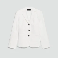 Shrunken Three-Button Blazer in Good Linen