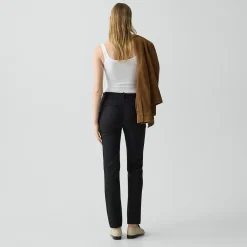 Slim Leg Pant in Wool-Blend Knit