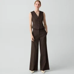 Slim Vest in Good Linen