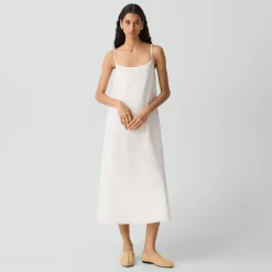 Slip Dress in Relaxed Silk