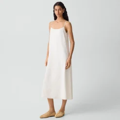 Slip Dress in Relaxed Silk