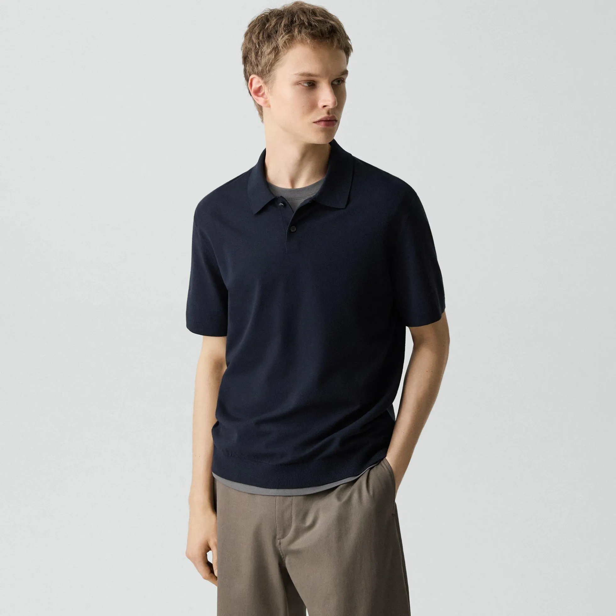 Soris Polo Shirt in Light Bilen