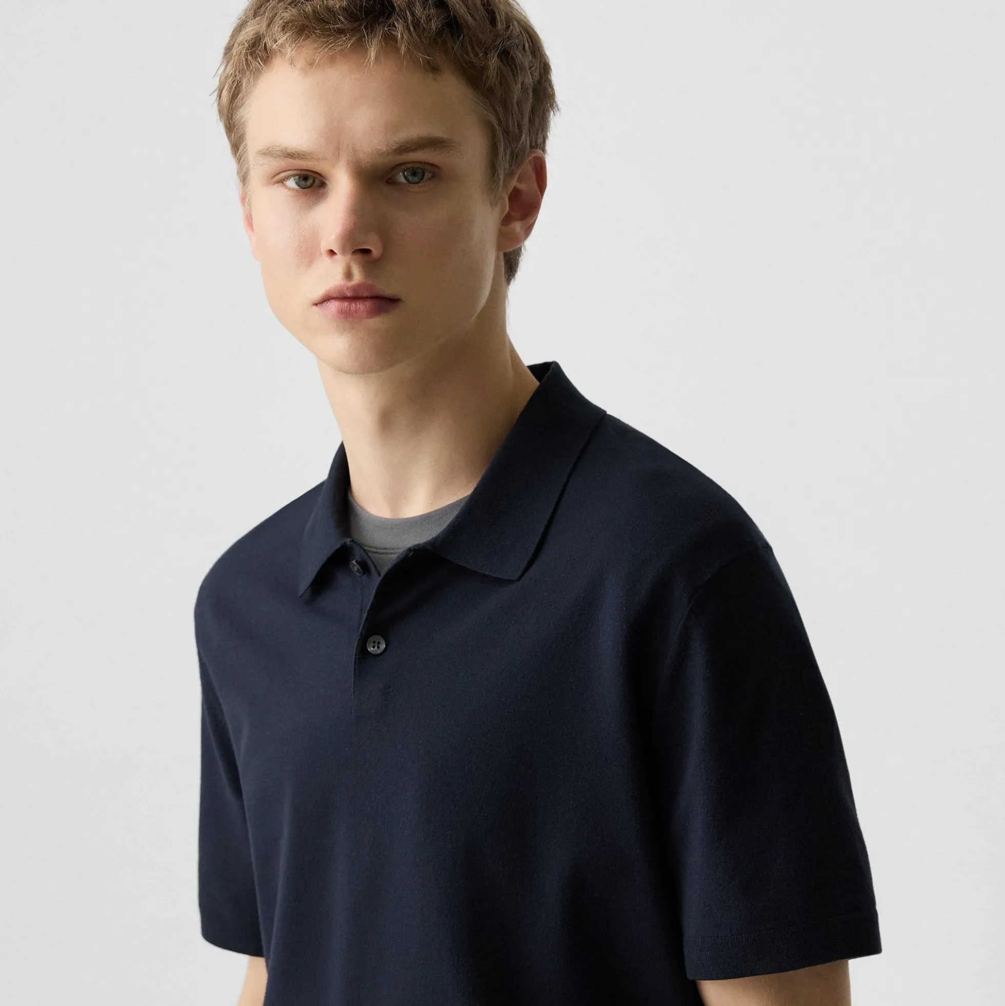 Soris Polo Shirt in Light Bilen