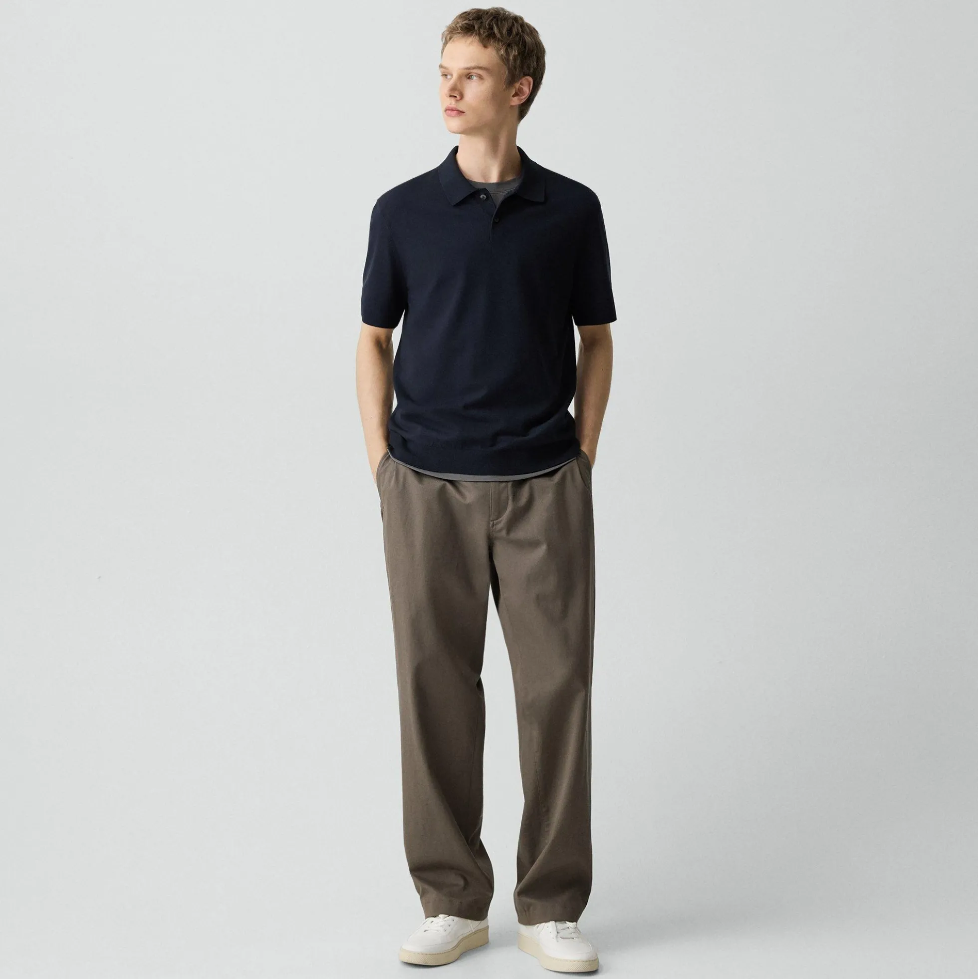 Soris Polo Shirt in Light Bilen