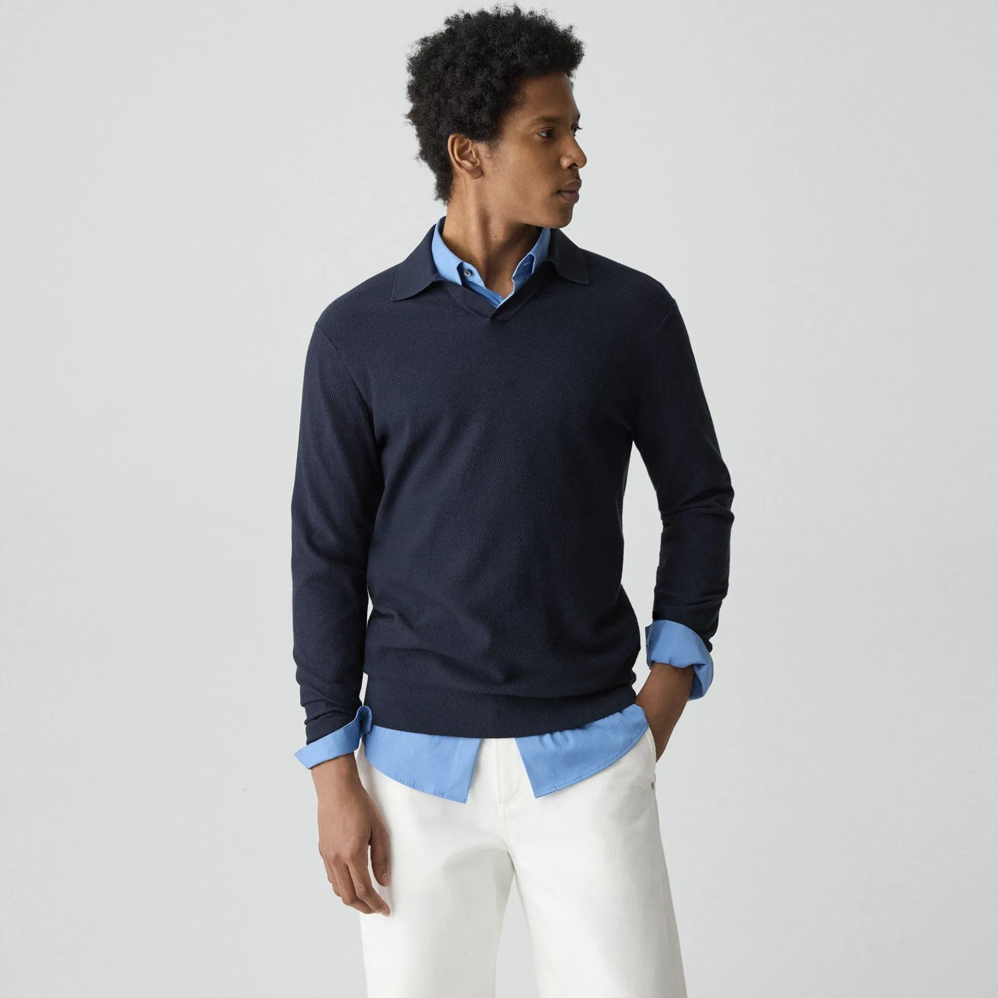 Soris Polo Shirt in Light Bilen