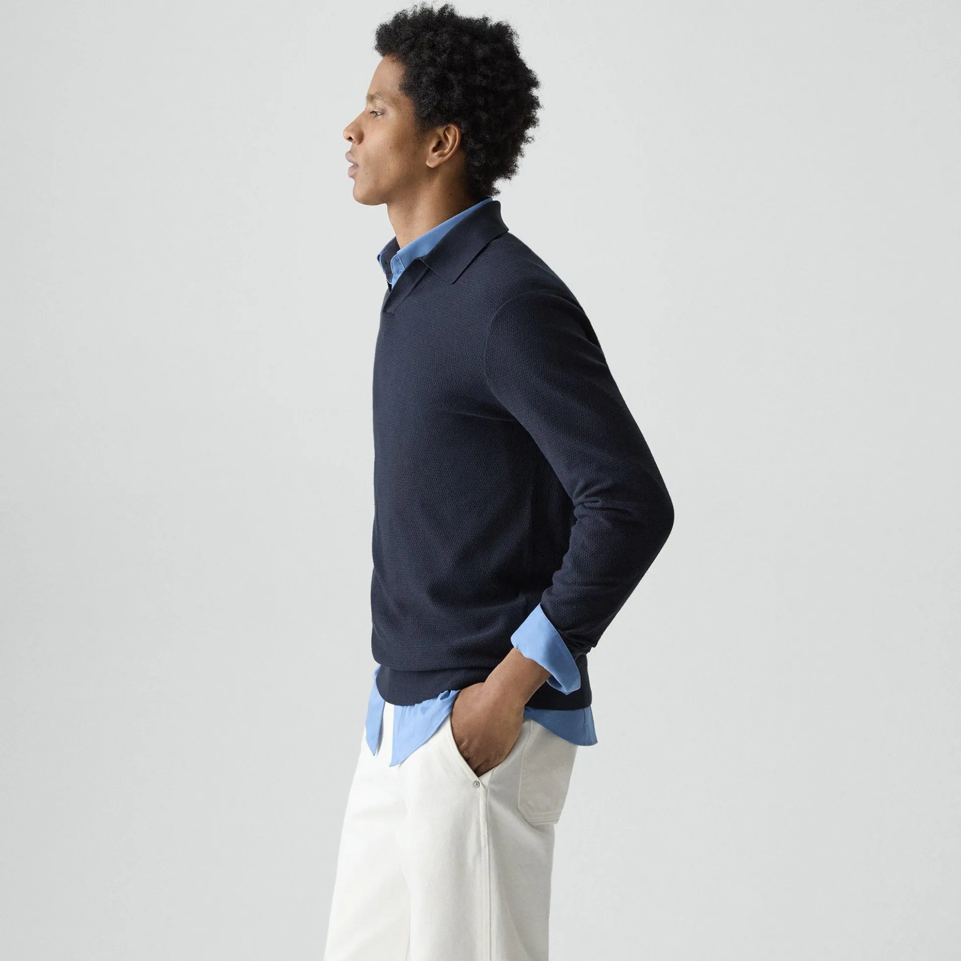 Soris Polo Shirt in Light Bilen