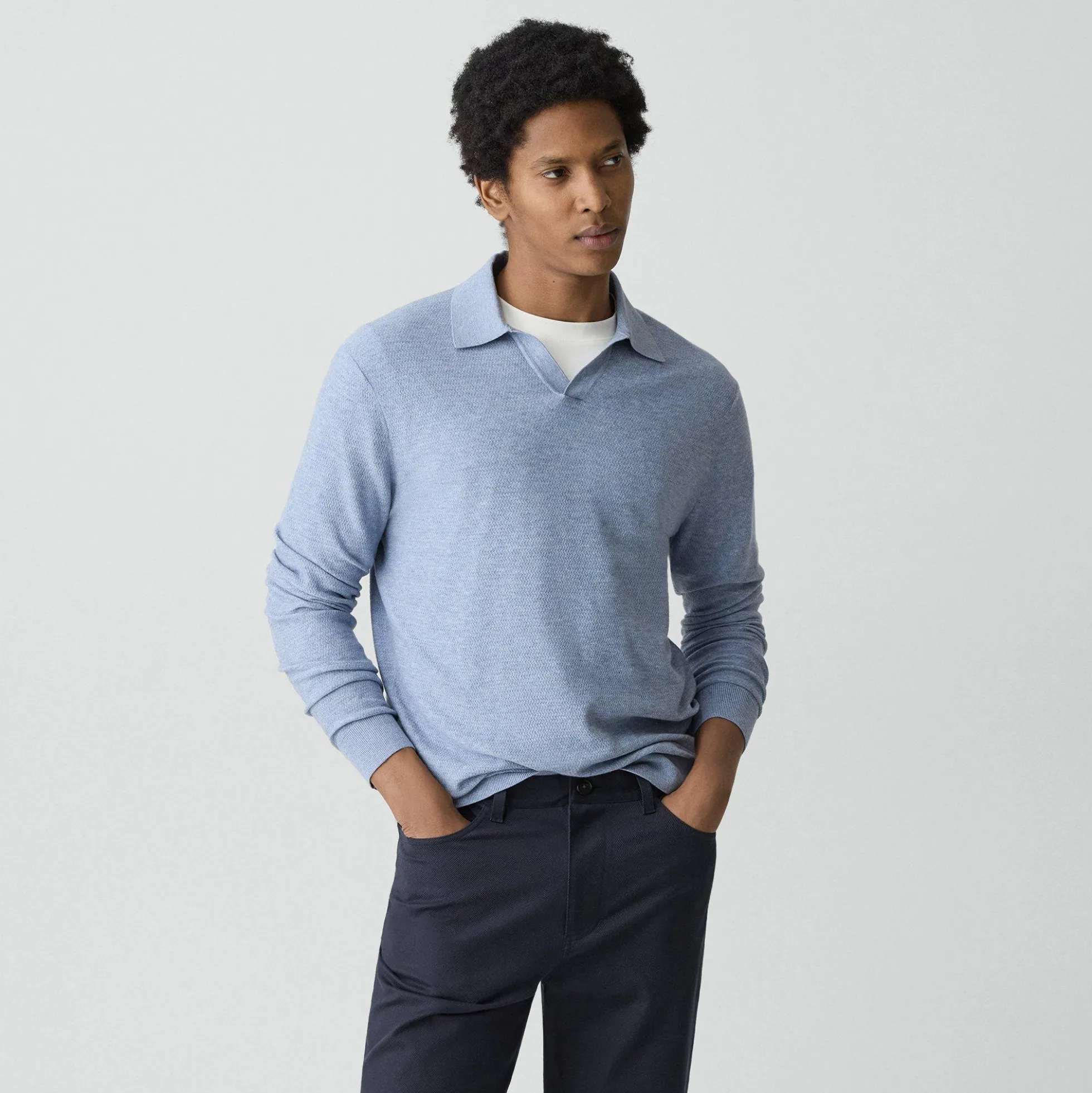 Soris Polo Shirt in Light Bilen