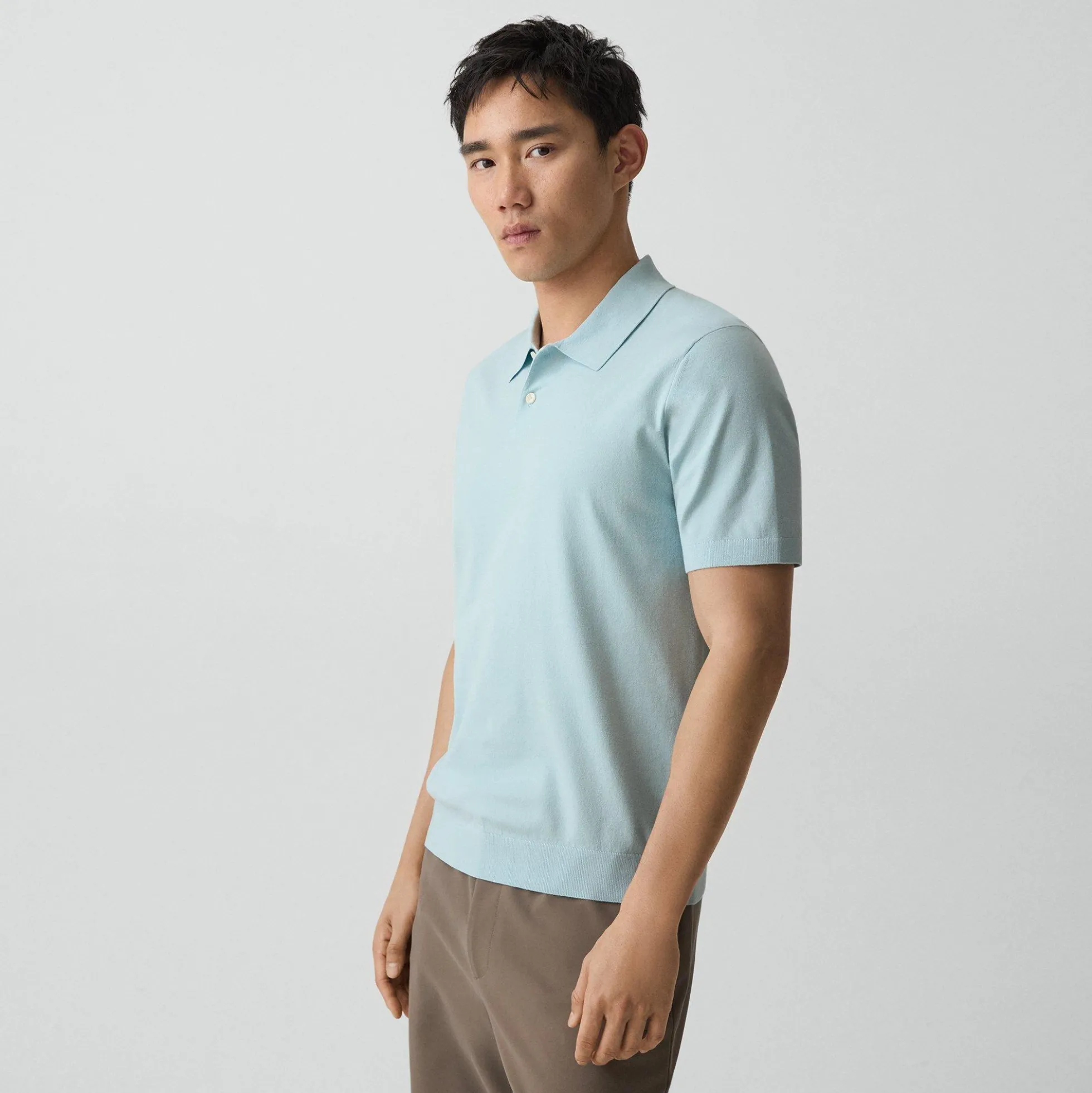 Soris Polo Shirt in Light Bilen