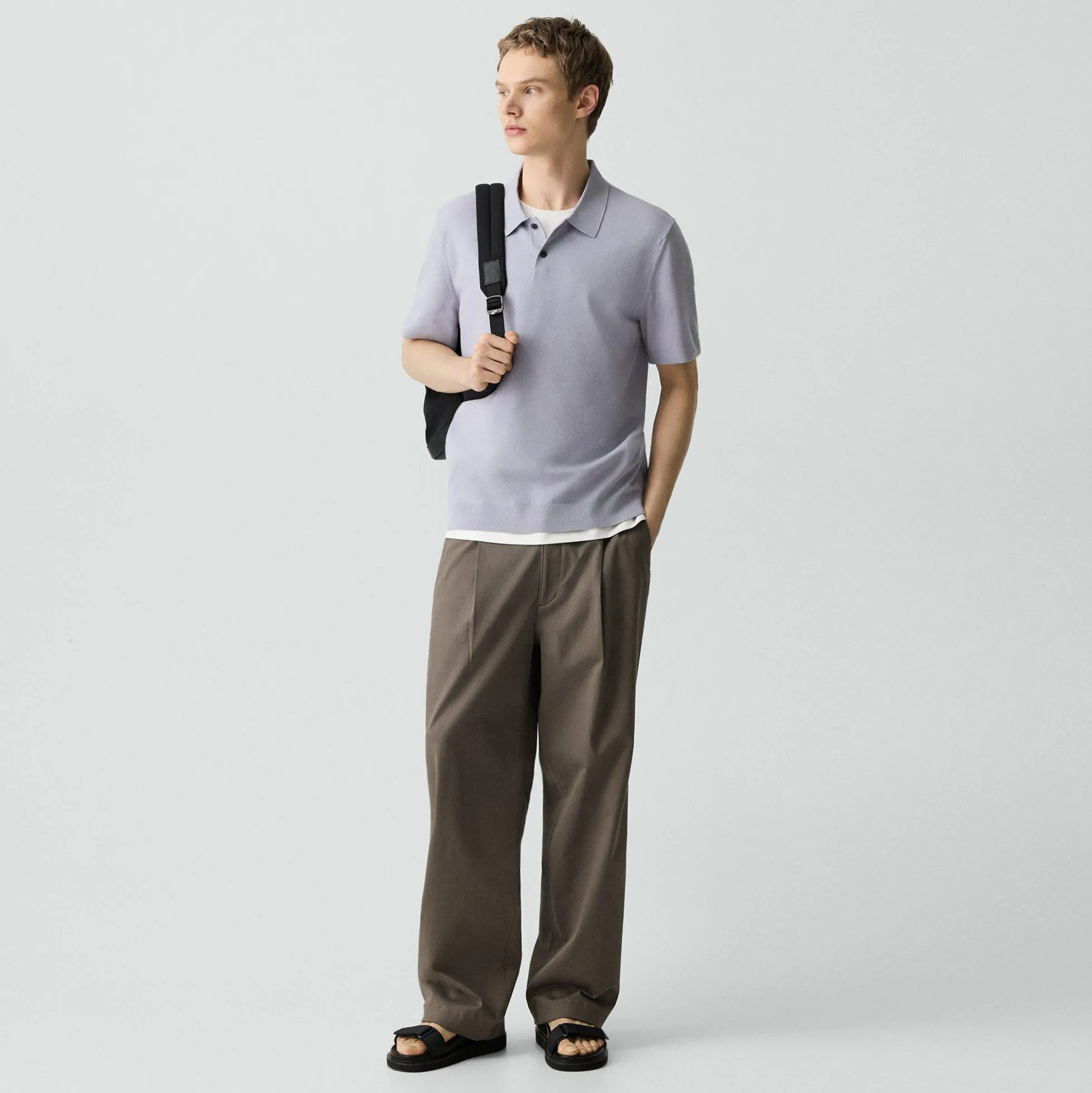 Soris Polo Shirt in Light Bilen