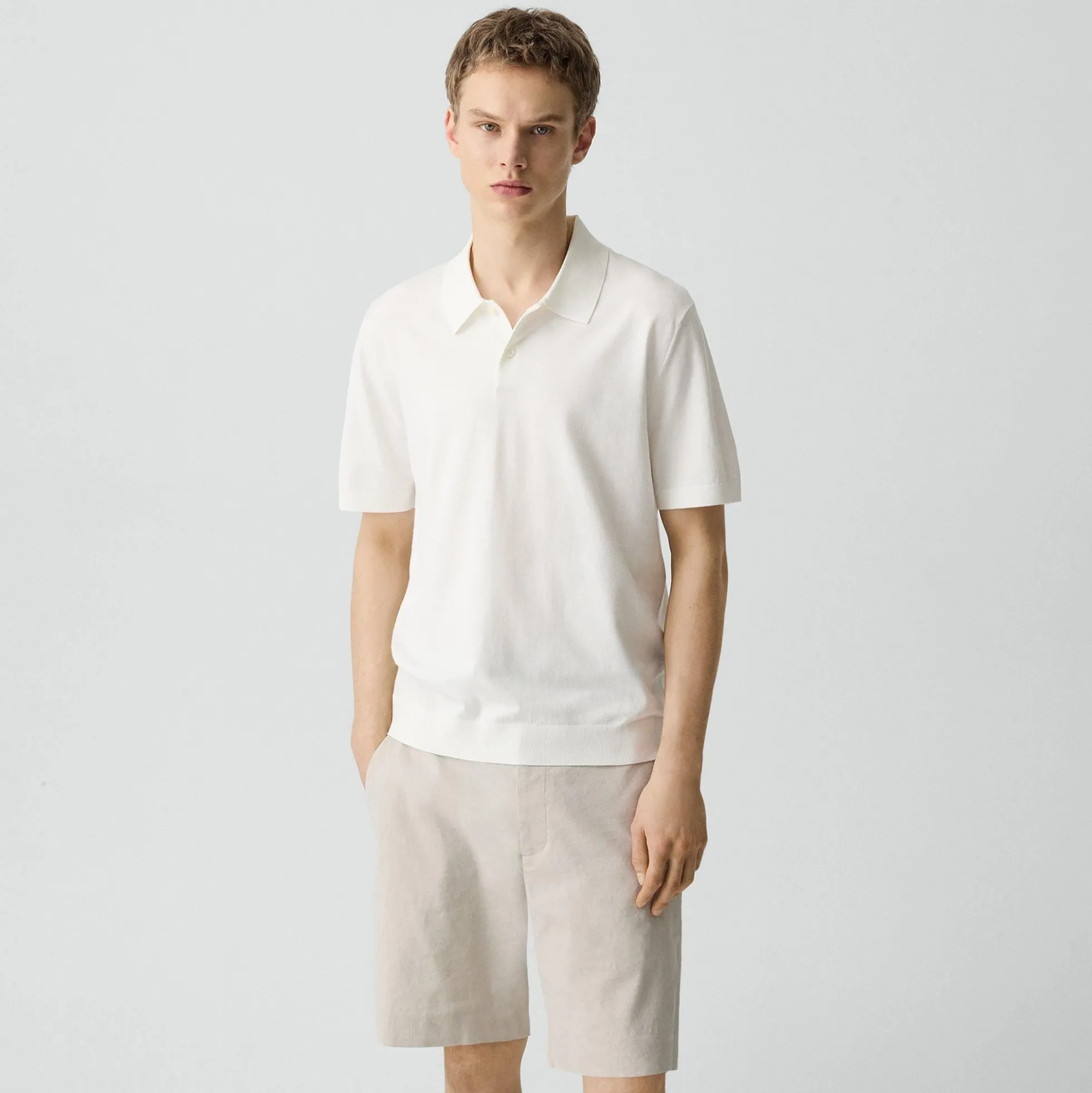 Soris Polo Shirt in Light Bilen