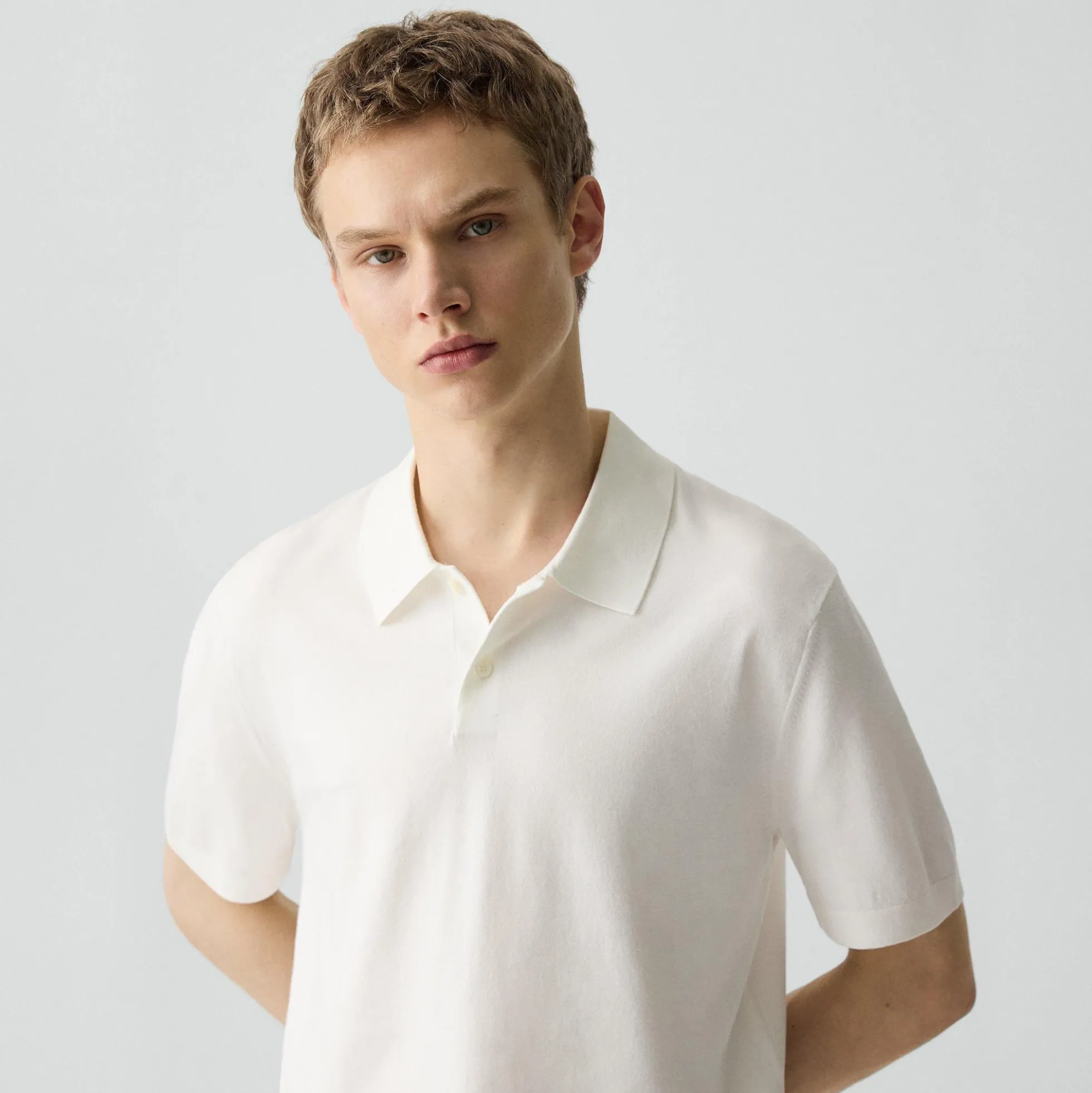 Soris Polo Shirt in Light Bilen